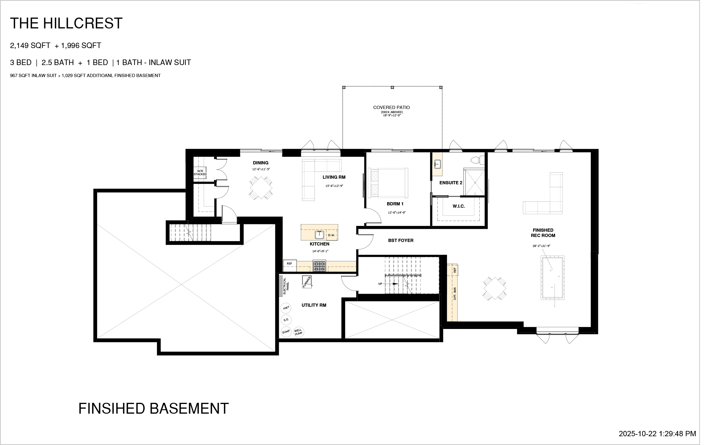 Hillsdale—Basement